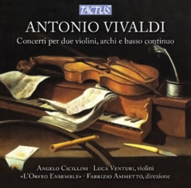 Antonio Vivaldi: Concerti Per Due Violini, Archi E Basso Continuo