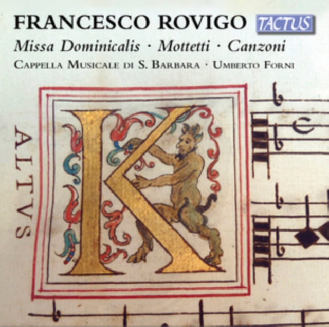 Francesco Rovigo: Missa Dominicalis/Mottetti/Canzoni