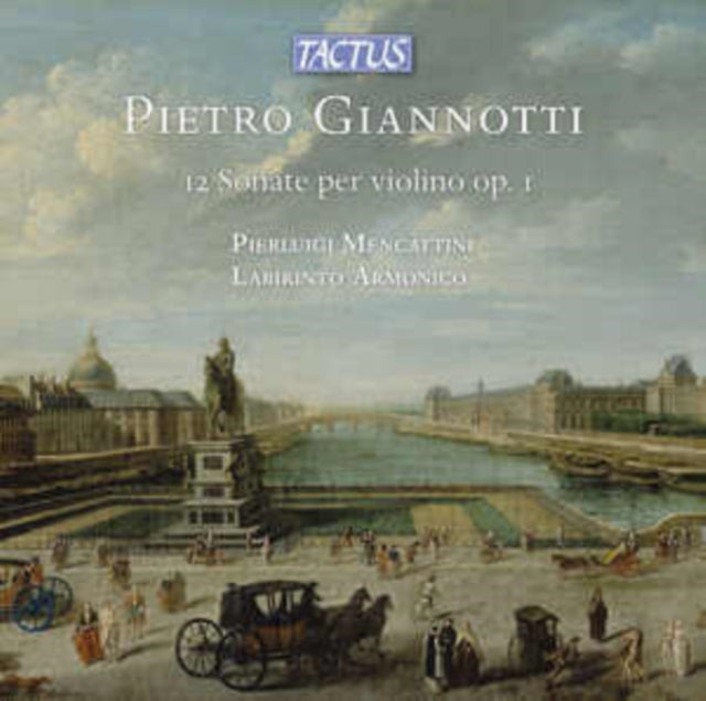 Pietro Giannotti: 12 Sonate Per Violino, Op. 1