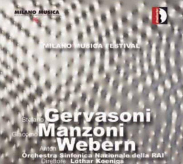 Milano Musica Festival: Stefano Gervasoni/Giacomo Manzoni/...