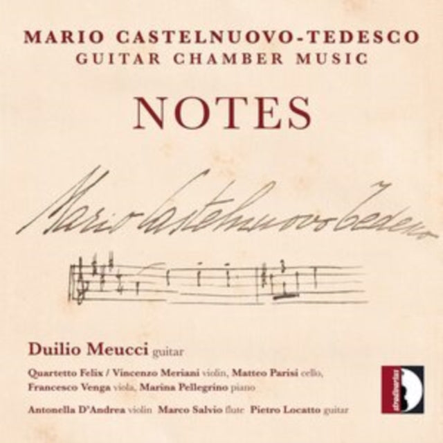 Mario Castelnuovo-Tedesco: Notes - Guitar Chamber Music
