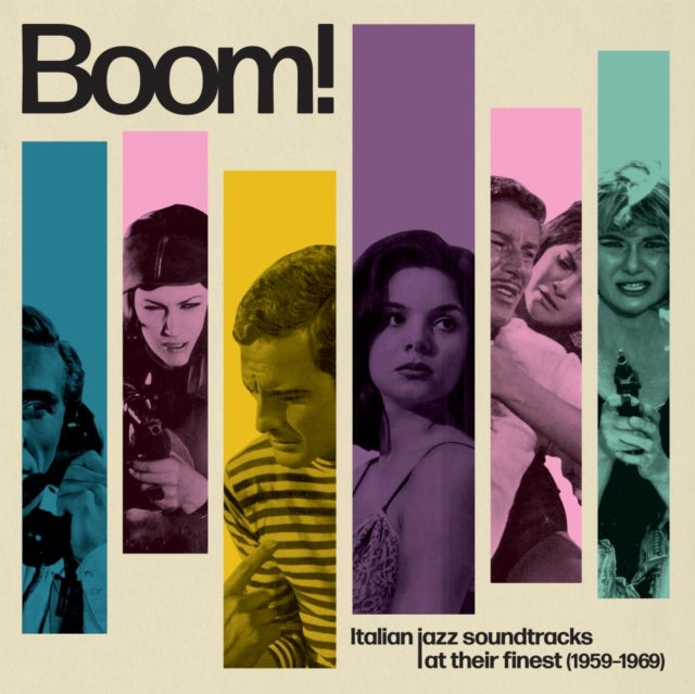 Boom! Italian Jazz Soundtracks at Their Finest (1959-1969)