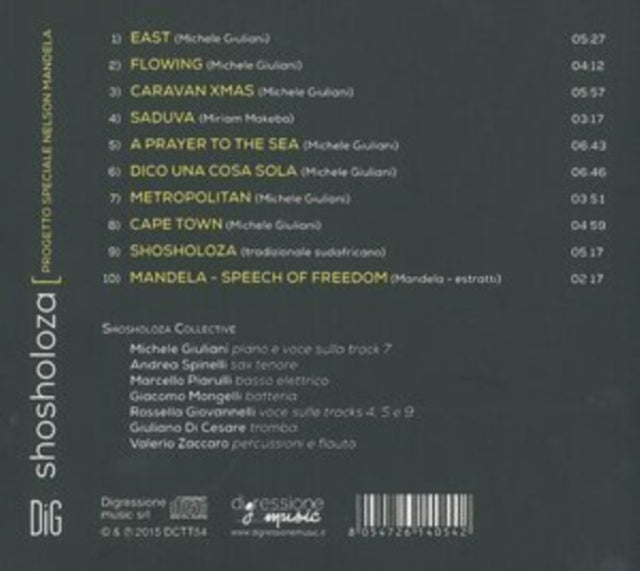 Shosholoza: Progetto Speciale Nelson Mandela
