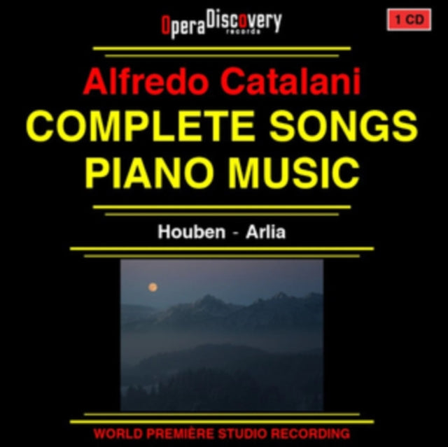 Alfredo Catalani: Complete Songs/Piano Music