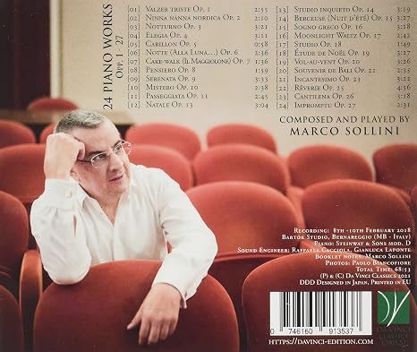 Marco Sollini: 24 Piano Works Opp. 1 - 27