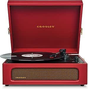 Voyager Portable Turntable (Burgundy)