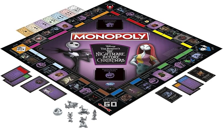 The Nightmare Before Christmas Monopoly