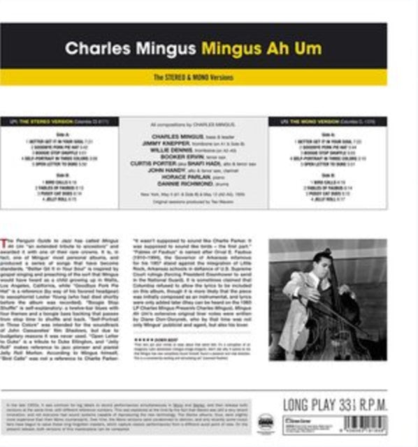 Mingus Ah Hum (The Stereo & Mono Versions)