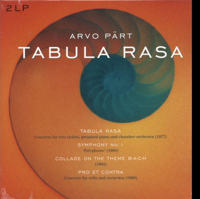 Arvo Pärt: Tabula Rasa