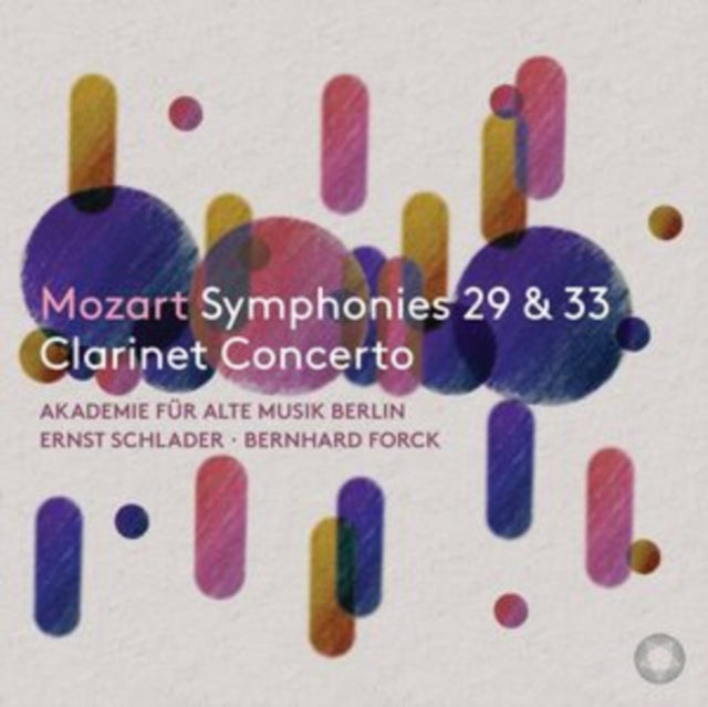Mozart: Symphonies 29 & 33/Clarinet Concerto