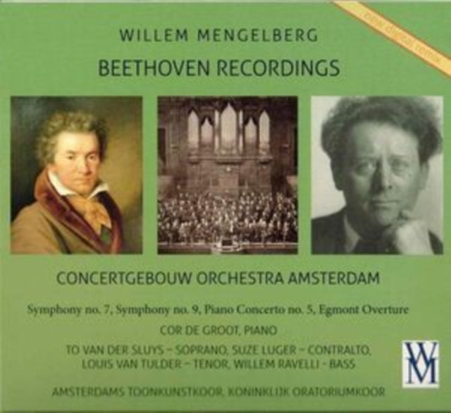 Willem Mengelberg: Beethoven Recordings