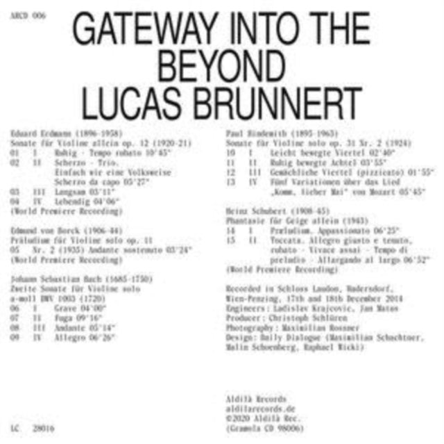 Lucas Brunnert: Gateway Into the Beyond