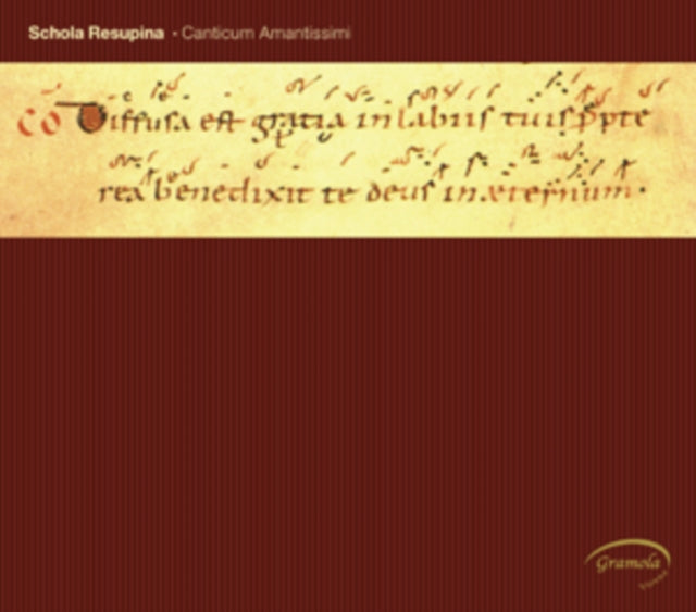 Schola Resupina: Canticum Amantissimi