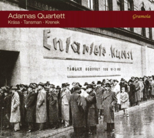 Adamas Quartett: Krása/Tansman/Krenek