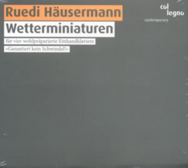 Ruedi Hausermann: Wetterminiaturen
