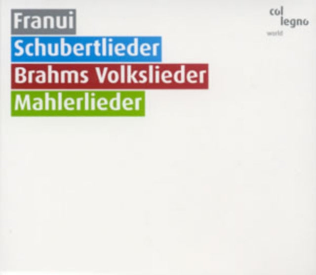 Franui: Schubertlieder/Brahms Volkslieder/Mahlerlieder