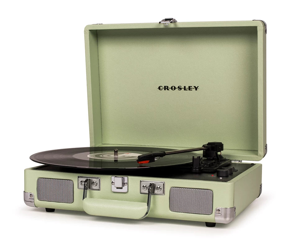 Cruiser Plus Deluxe Portable Turntable (Mint)- Now With Bluetooth Out