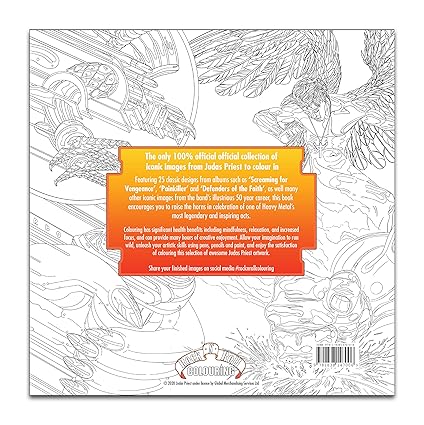 The Official Judas Priest Colouring Book