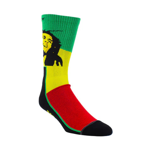 Bob Marley Smile Crew Socks (One Size)
