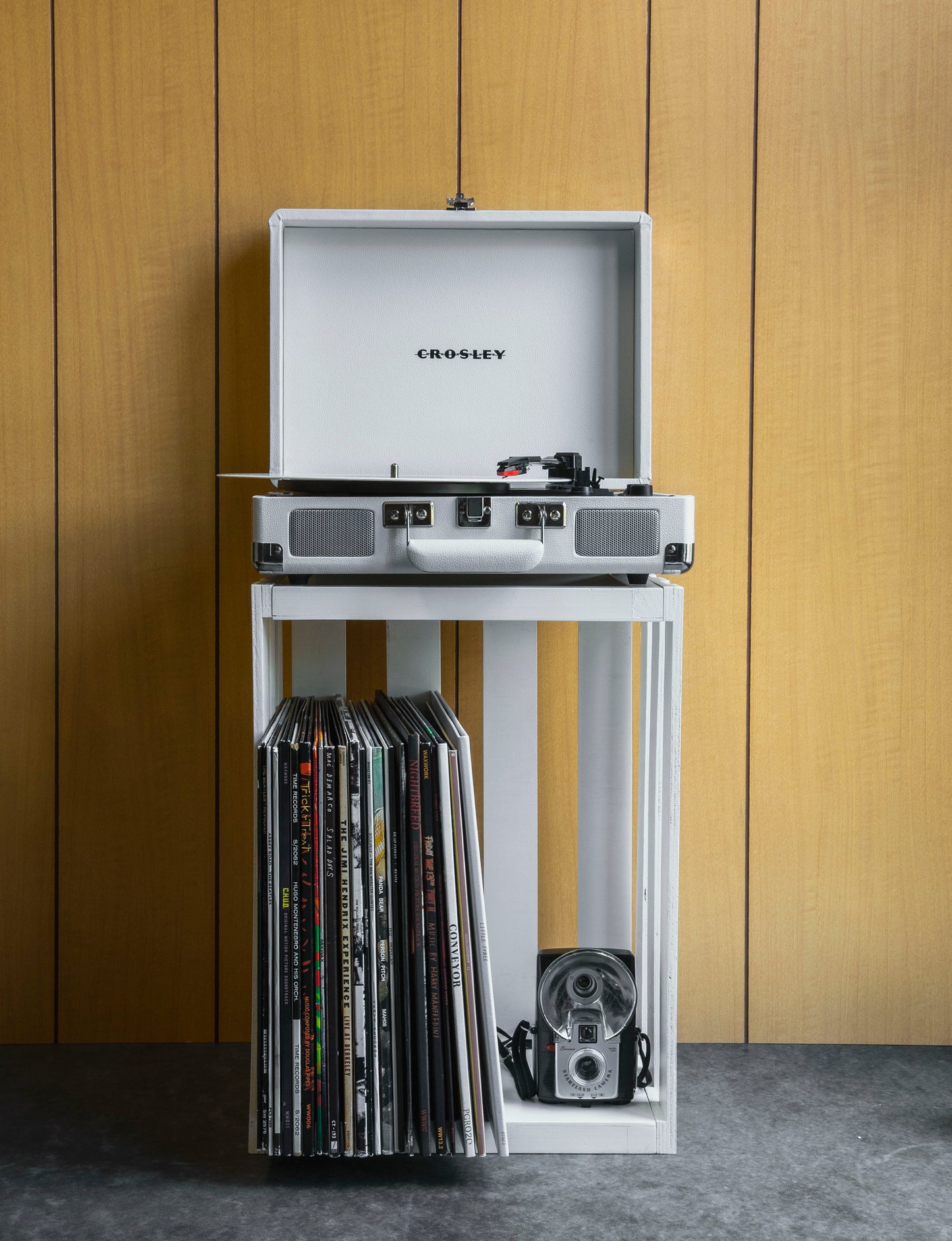 Cruiser Plus Portable Turntable (White Sand) - Now With Bluetooth Out