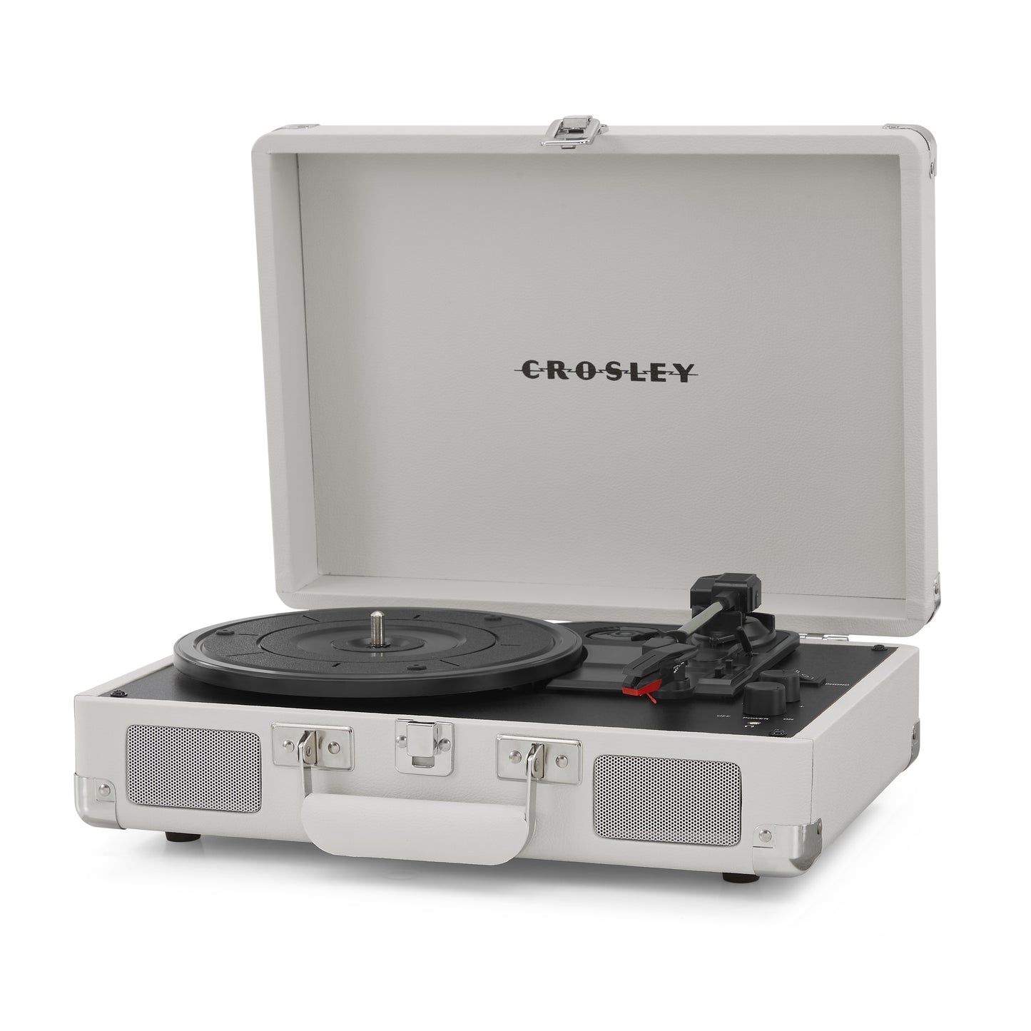 Cruiser Plus Portable Turntable (White Sand) - Now With Bluetooth Out