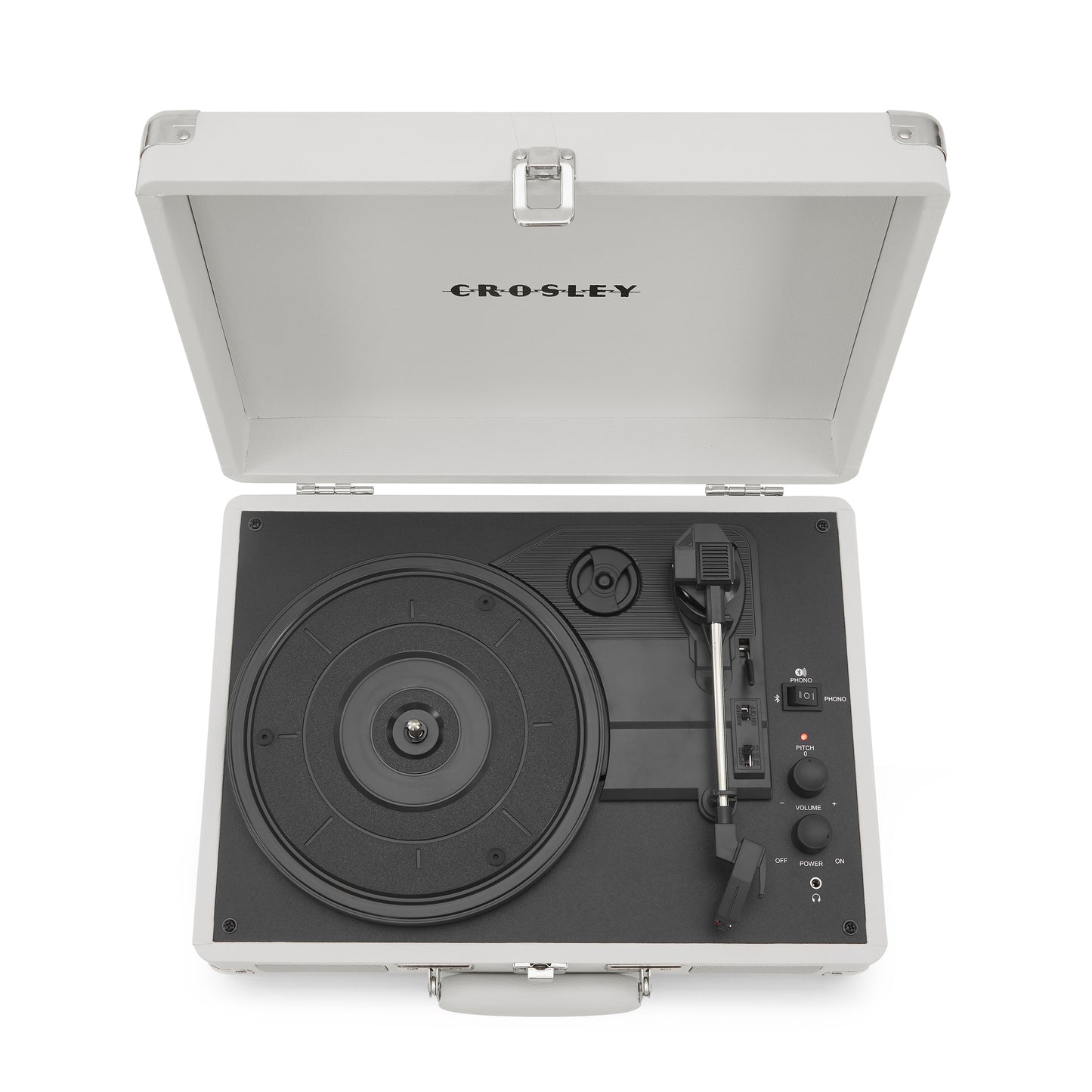 Cruiser Plus Portable Turntable (White Sand) - Now With Bluetooth Out