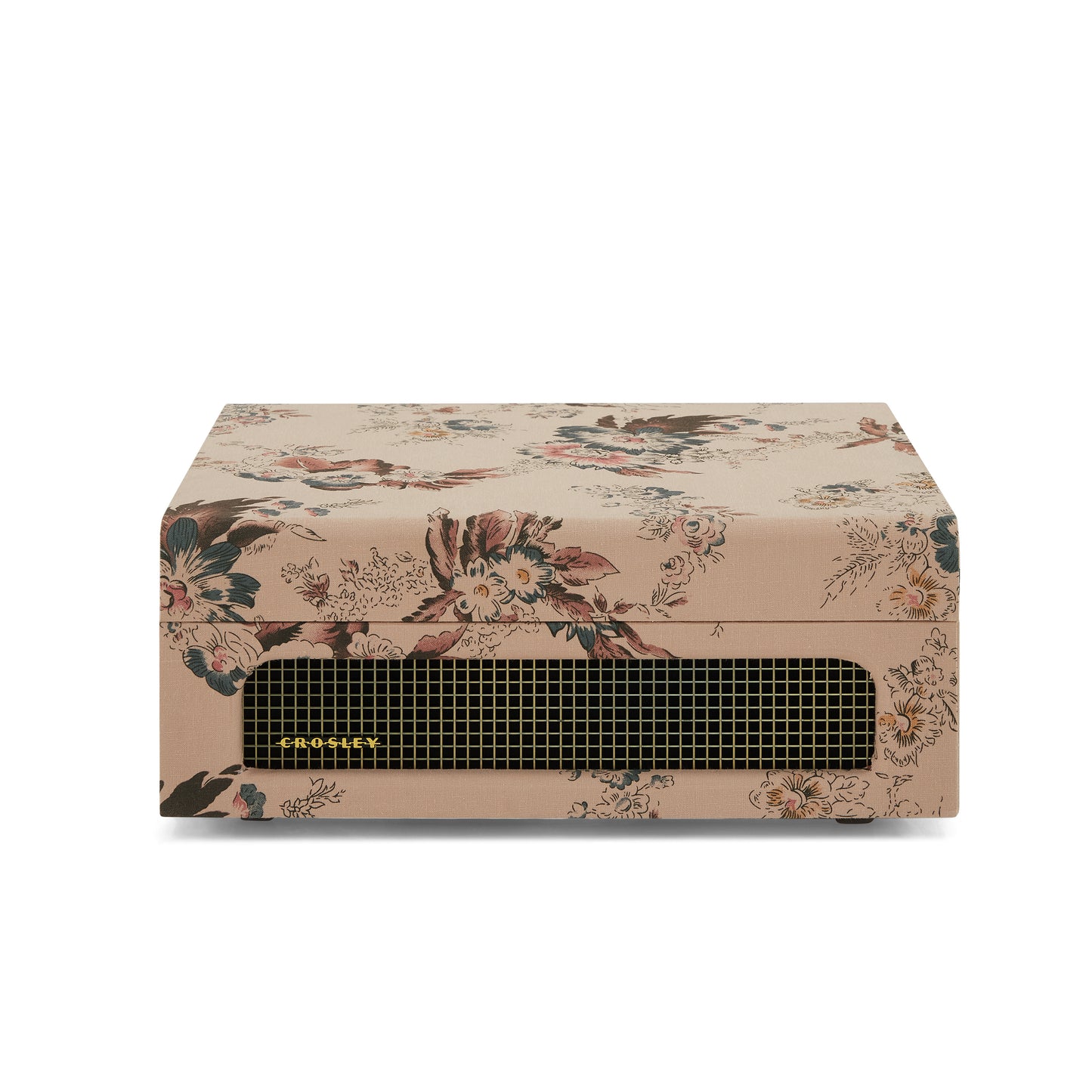 Voyager Portable Turntable (Floral)- Now With Bluetooth Out
