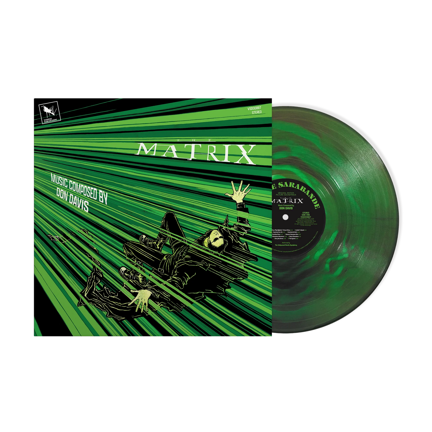 Matrix - Original Soundtrack (25th Anniversary Edition) (Cyber Swirl Green Vinyl)