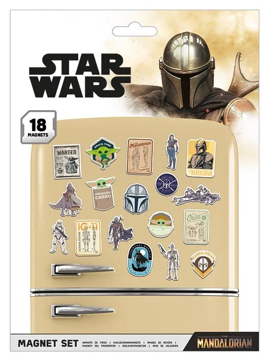 Star Wars: The Mandalorian (Bounty Hunter) Magnet Set
