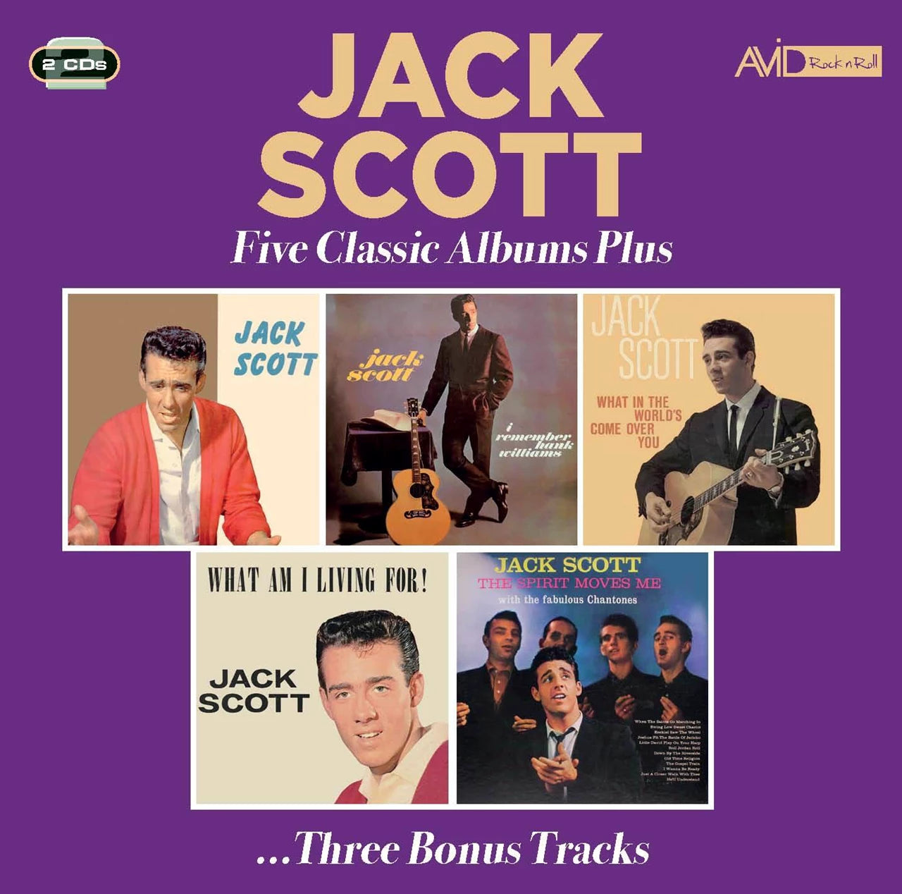 Five Classic Albums Plus (Jack Scott/I Remember Hank Williams/