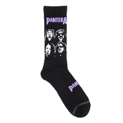 Pantera 4 Faces Crew Socks (One Size)