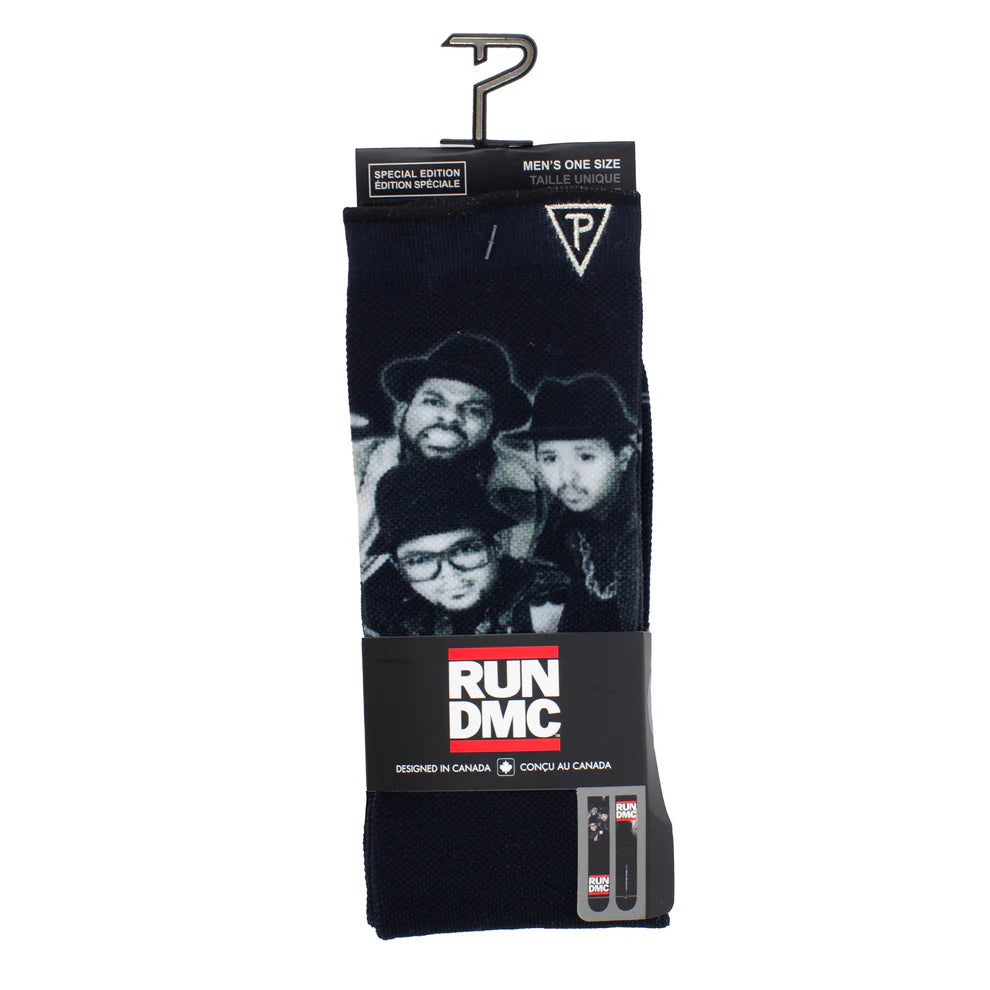 Run Dmc Group Shot Crew Socks (One Size)