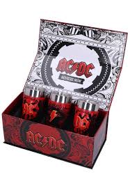 AC/DC Logo Shot Glass Set (Set Of 3)