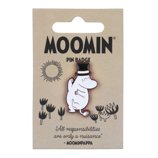 Pin Badge Enamel - Moomin (Moomin Papa)