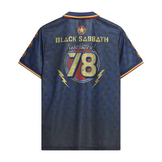 Black Sabbath Never Say Die Rock Fc Football Shirt X Large