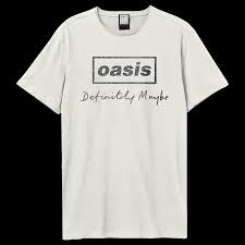 Oasis Definitely Maybe DistressedAmplified Vintage White Xx Large T Shirt