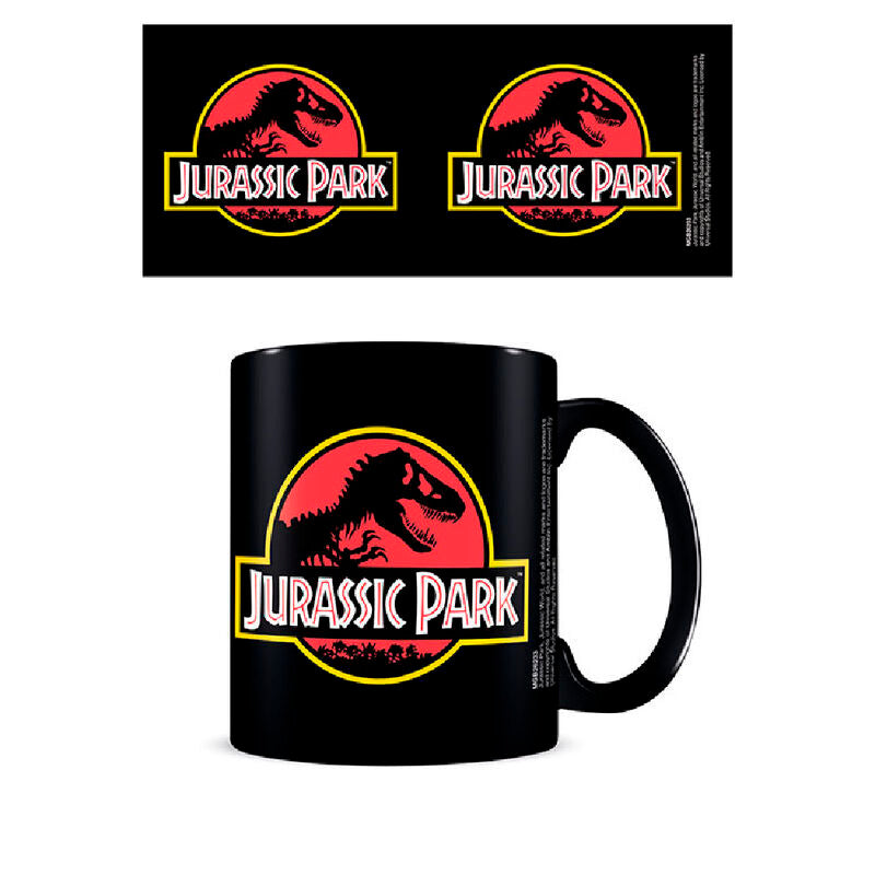 Jurassic Park (Logo) Black Pod Mug