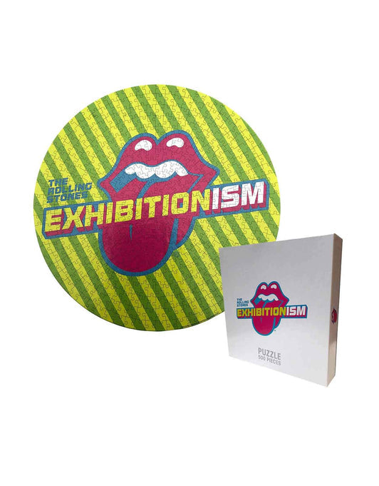 Rolling Stones Exhibitionism Round 500 Piece Jigsaw Puzzle