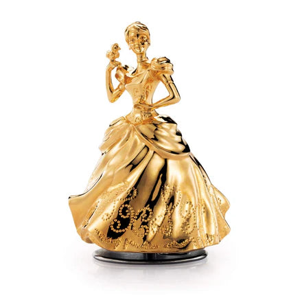 Cinderella Pewter Music Carousel 70th Anniversary Gold (Plays: A Dream Is A Wish Your Heart Makes)