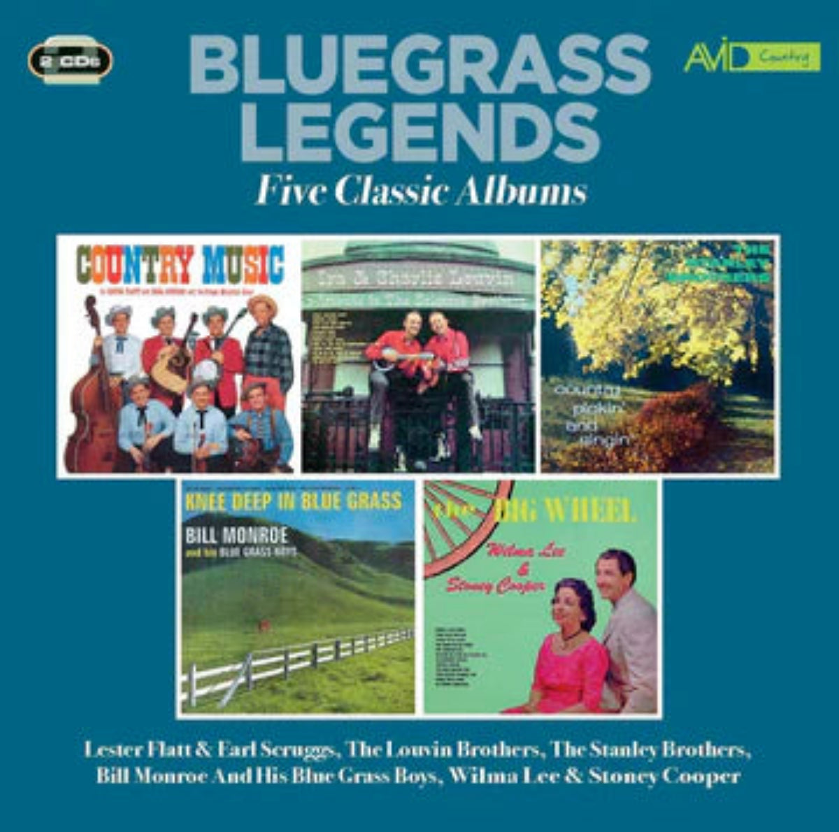 Bluegrass Legends (Country Music/Tribute to the Delmore Brothers/