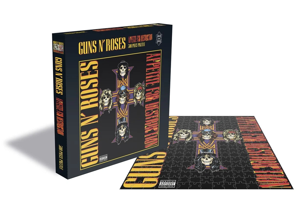 Guns N Roses Appetite For Destruction 2 (500 Piece Jigsaw Puzzle)