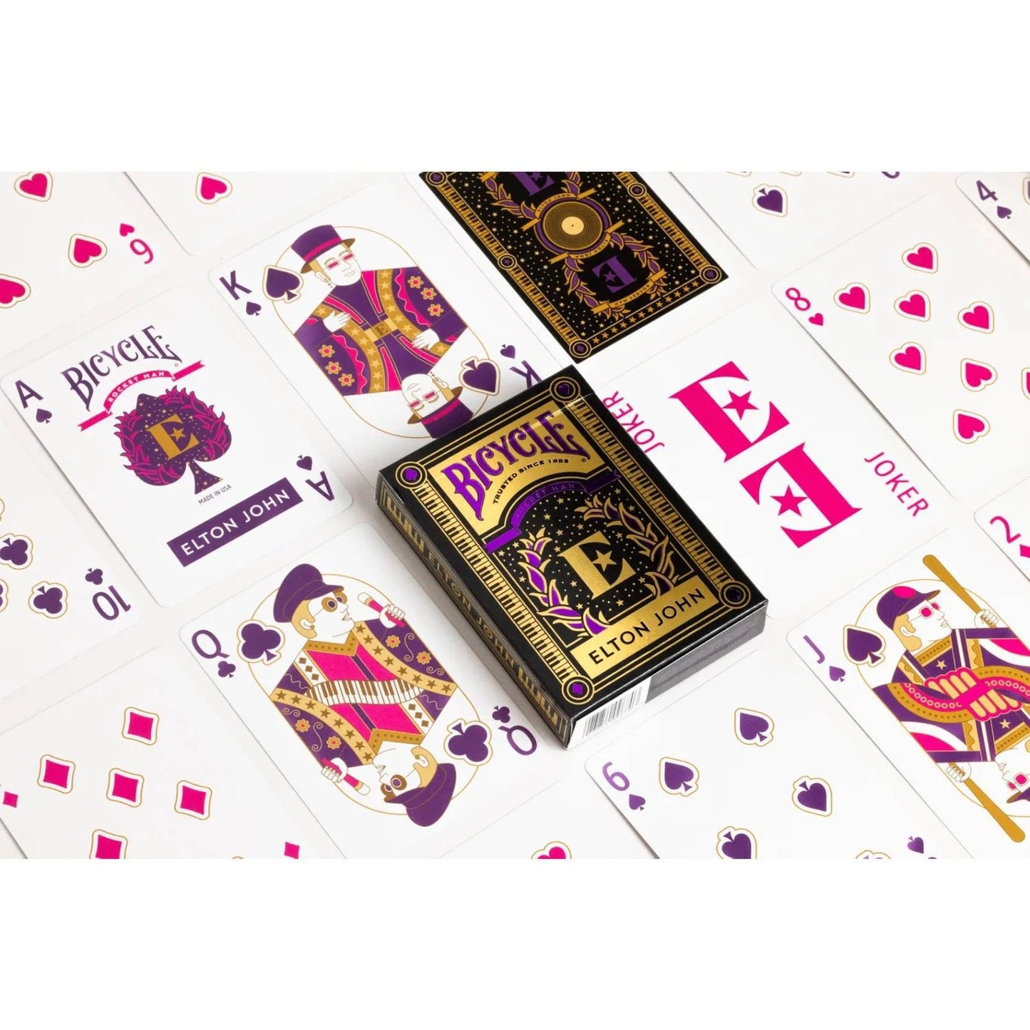 Bicycle(R) Elton John Europe Playing Cards