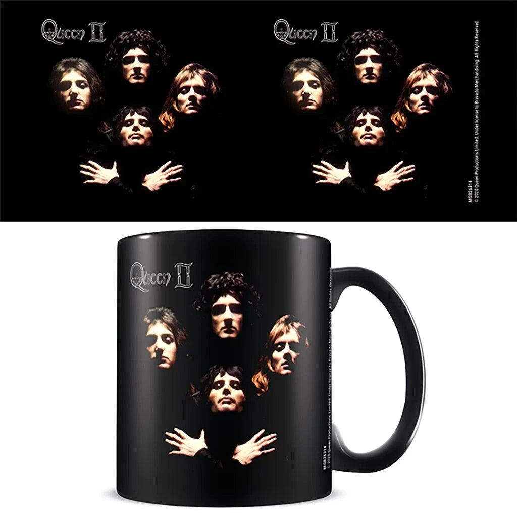 Queen Queen II Black Pod Mug