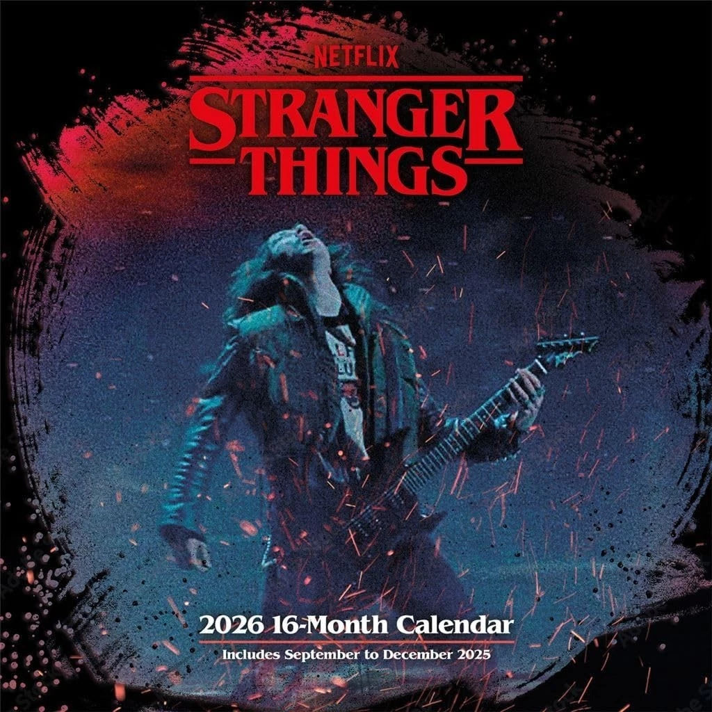 Stranger Things 2026 Calendar