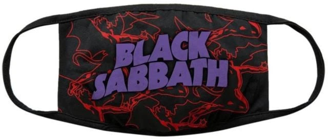 Blacksabbath Red Thunder Front Logo Face Coverings