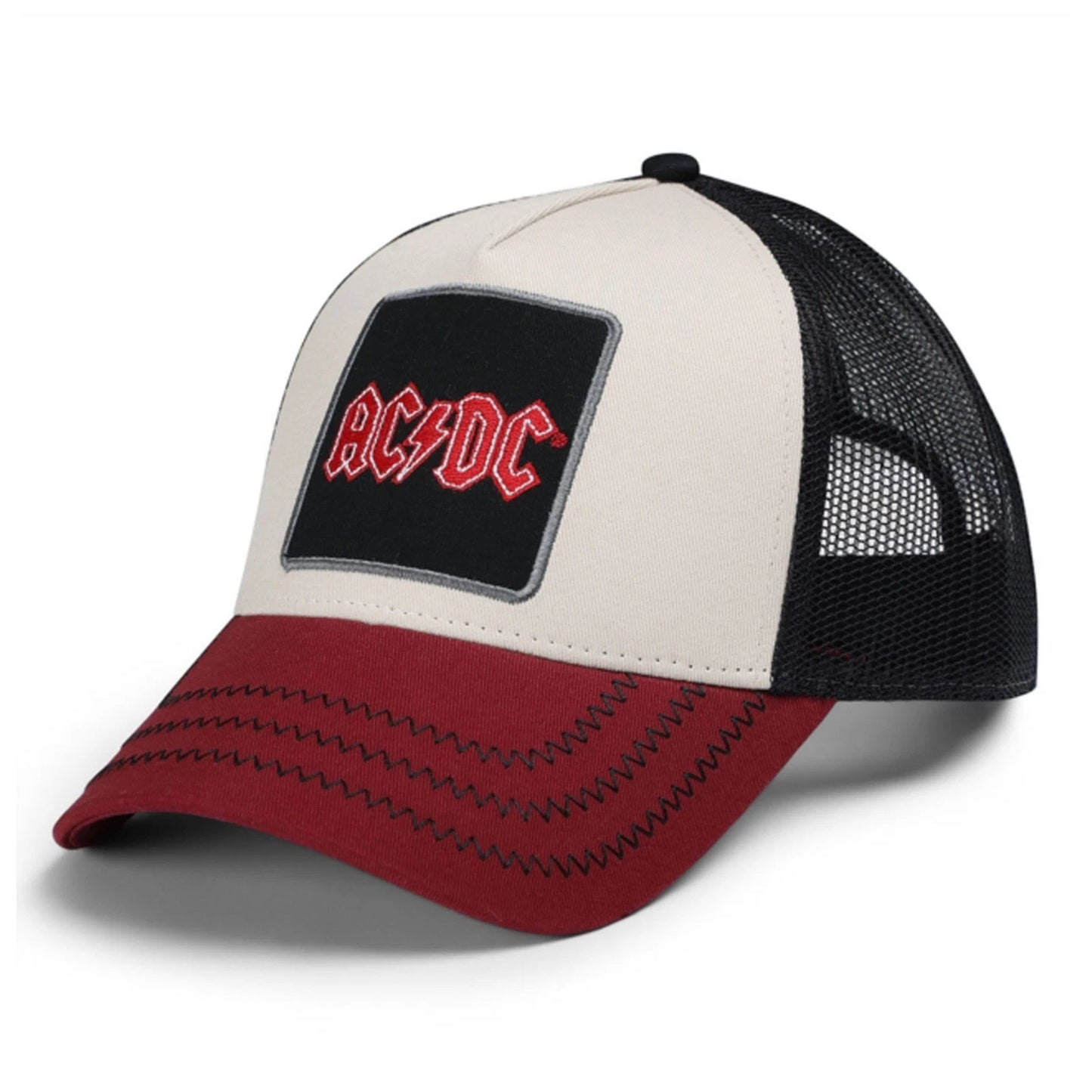 Ac/Dc Trucker Cap Beige