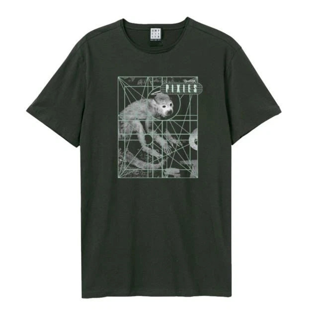 Pixies - Dolittle Amplified Xx Large Vintage Charcoal T Shirt