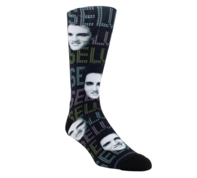 Elvis Faces Socks (One Size)
