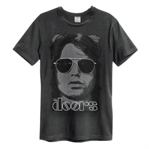 Doors - Mr Mojo Risin Amplified Vintage Charcoal Large T Shirt