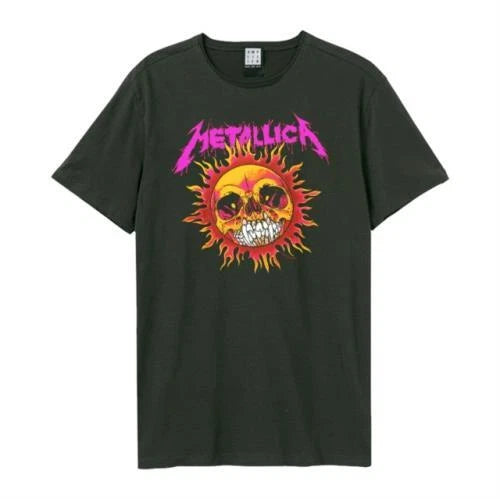 Metallica - Neon Sun Tour Amplified Vintage Charcoal XX Large T Shirt
